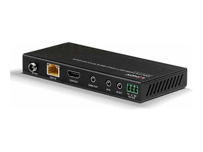 AV Išplėtiklis - LINDY 100m Cat.6 HDMI 4K60 HDBaseT Išplėtiklis su PoC