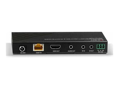 AV Išplėtiklis - LINDY 100m Cat.6 HDMI 4K60 HDBaseT Išplėtiklis su PoC