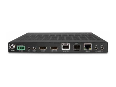 AV Ilgiklis - LINDY 4K60 HDMI & USB SDVoE Prailgintuvas, USB, Garsas, IR, RS232 Signalai, Juodas
