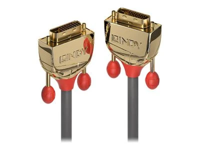 DVI Kabelis - LINDY Gold Line DVI-D Dual Link Kabelis, M/M, 2560x1600 60Hz, 1 m
