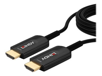 HDMI Laidas - LINDY Šviesolaidinis HDMI 8K60 Laidas, M/M, AOC, 48Gbps, 10 m, jJodas