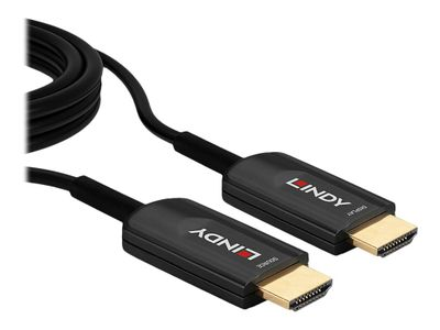 HDMI Laidas - LINDY Šviesolaidinis HDMI 8K60 Laidas, M/M, AOC, 48Gbps, 10 m, jJodas