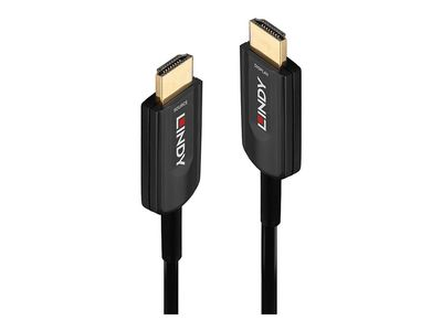 HDMI Laidas - LINDY Šviesolaidinis HDMI 8K60 Laidas, M/M, AOC, 48Gbps, 10 m, jJodas