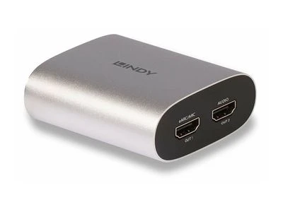 Lindy HDMI ekstraktorius su dviem išvesties jungtimis