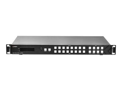 AV matricos jungiklis - LINDY 8x8 HDMI 18G Matrica 3840x2160@60Hz vaizdo sienos mastelio keitimas