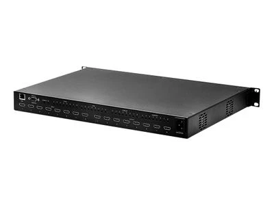 AV matricos jungiklis - LINDY 8x8 HDMI 18G Matrica 3840x2160@60Hz vaizdo sienos mastelio keitimas