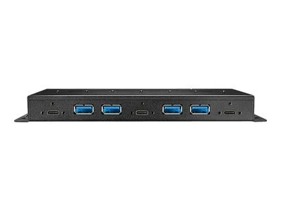 USB Hub - LINDY 7 Prievadų USB 3.2 Gen 2 Metalinis Hub, 10Gbps su Maitinimu