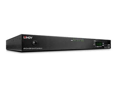 Lindy IPower Switch Pro 8 priekinis skydelis