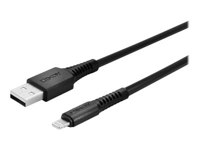 USB Kabelis - LINDY USB Type A į Lightning Laidas, M/M, 480Mbps, 2 m, Juodas