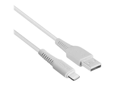 Kabelis - LINDY 2m USB A tipo į Lightning kabelis, 480Mbps, Baltas
