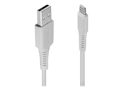 Kabelis - LINDY USB Type A į Lightning kabelis 3m 480Mbps baltas