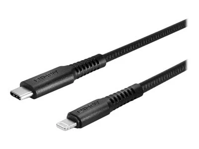 USB Kabelis - LINDY USB Type C į Lightning Laidas, M/M, 480Mbps, 3 m, Juodas