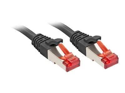 Tinklo Kabelis - LINDY Cat.6 S/FTP Tinklo Kabelis, RJ45, M/M, 250MHz, 27AWG, 2 m, Juodas