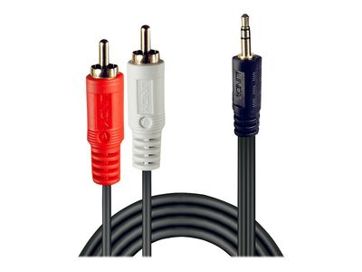 GARSO KABELIS 2XRCA/3.5MM M/M 3M/35682 LINDY