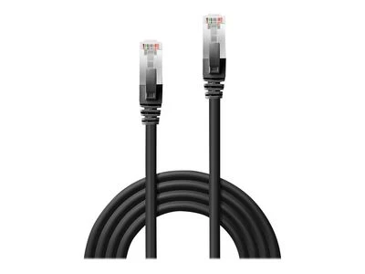Tinklo Kabelis - LINDY Cat.6 S/FTP LSZH Tinklo Kabelis, RJ45, M/M, 250MHz, 26AWG, 2 m, Juodas