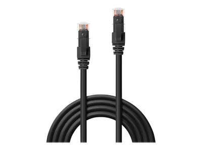 Tinklo Kabelis - LINDY Cat.6 U/UTP LSZH Tinklo Kabelis, RJ45, M/M, 250MHz, 26AWG, 3 m, Juodas