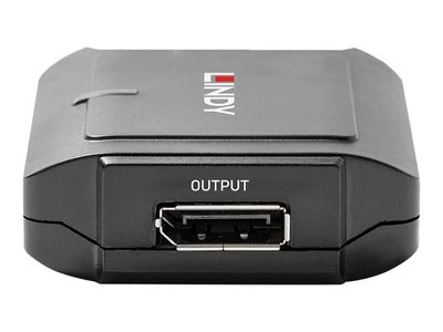 Lindy Extender / Repeat AV signalo perdavimo sistema, DisplayPort 1.2 DP+, iki 20m, 2560x1600 (38413)