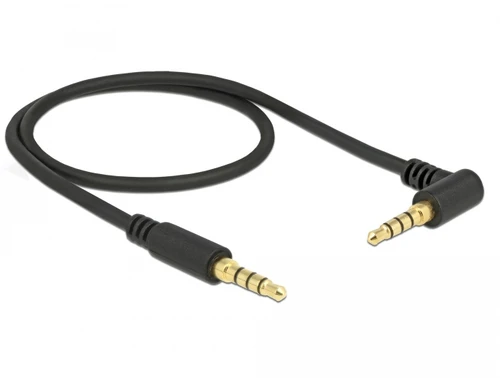 USB Kabelis - LINDY Anthra Line USB 2.0 Type A į A Laidas, M/M, 0.5 m, Juodas