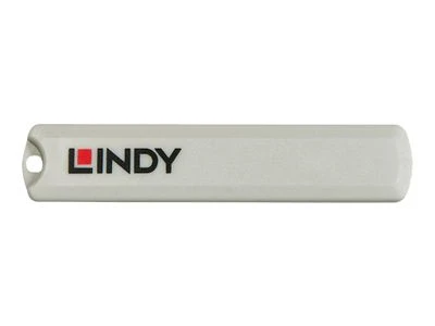 USB Priedas - LINDY USB C Prievado Blokatorių Rinkinys, 4 vnt. + raktas, Žalias