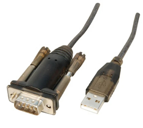 Adapteris - LINDY USB į Serijinį Konverterį Lite Adapteris, Juodas