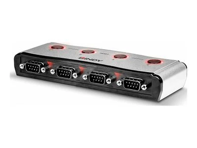 Lindy USB Adapteris - 4 Portų Serialo Konverteris su FTDI Lustu 12Mbps USB Tipo A į B Laidas