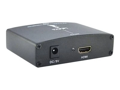 Lindy VGA oraz Audio na HDMI juoda