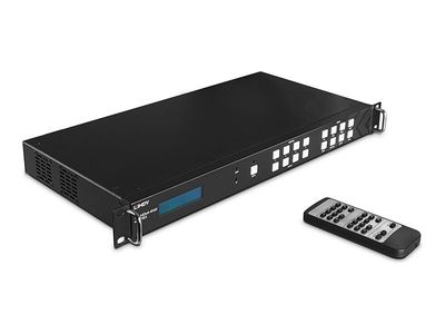 AV Matricos Jungiklis - LINDY 4x4 HDMI 4K60 Matrica, 4x4 Jungimas, Vaizdo Sienos