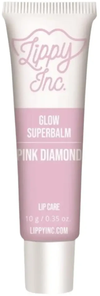 Lippy Inc. Glow Superbalm Rožinė Diamond Lūpų balzamas Rožinė Diamond, 10 g