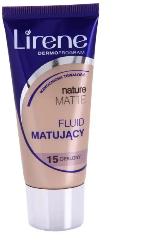 Lirene Nature matiniai dažai 15 Įdegę, 30 ml
