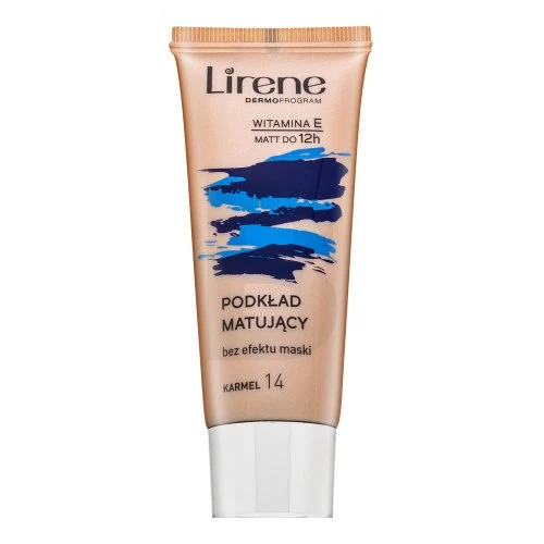 Lirene Nature Matte fluid 14 Caramel, 30 ml