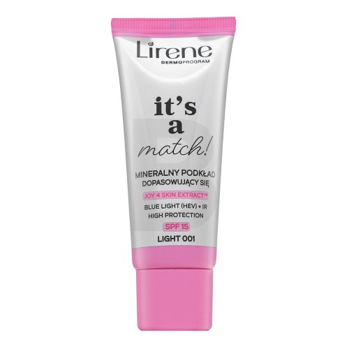 Lirene Tai rungtynės! Mineralinis pagrindas SPF15 001 Light, 30 ml