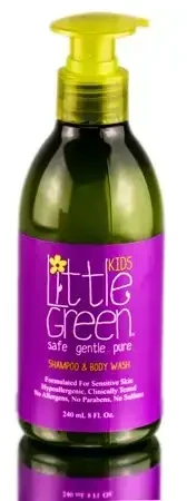 Little Green Little Žalias Little Žalias Kids Šampūnas & Kūno prausiklis plaukų šampūnas ir kūno prausiklis vaikams, 240 ml
