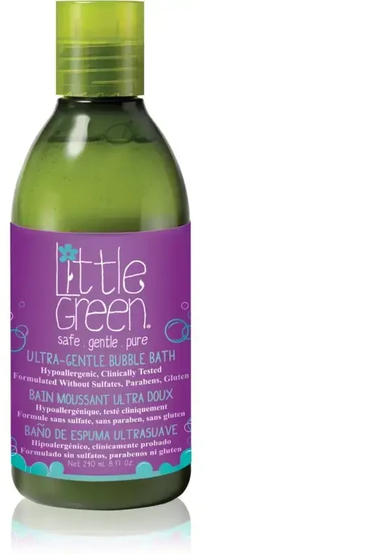 Little Green Little Žalias Vonios putos vaikams Little Žalias Ultra-Gentle Vonios putos, 240 ml