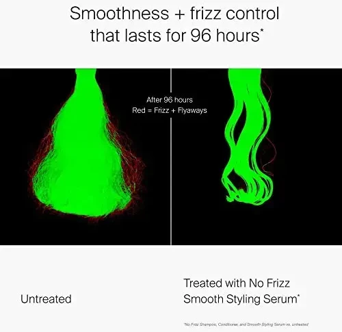 Living Proof Lyginamasis serumas garbanotiems plaukams „No Frizz“ (lygaus formavimo serumas) 45 ml