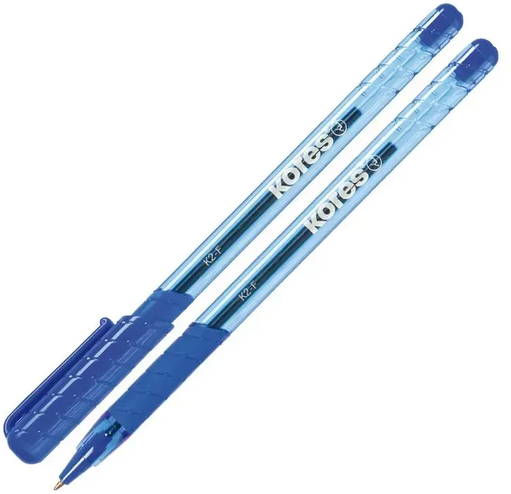 Lodīšu pildspalva KORES SUPER SLIDE K2 F 0.7mm zila