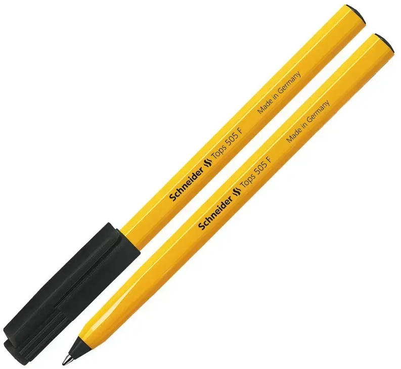 Schneder Tušinukas TOPS 505 F, Schneider, 0.4mm, juodos sp.
