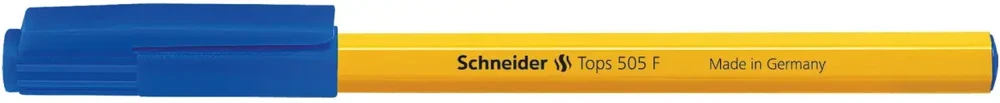 Schneder Tušinukas TOPS 505 F, Schneider, 0.4mm, mėlynos sp.