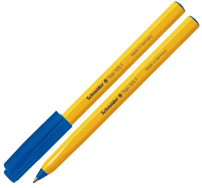 Schneder Tušinukas TOPS 505 F, Schneider, 0.4mm, mėlynos sp.