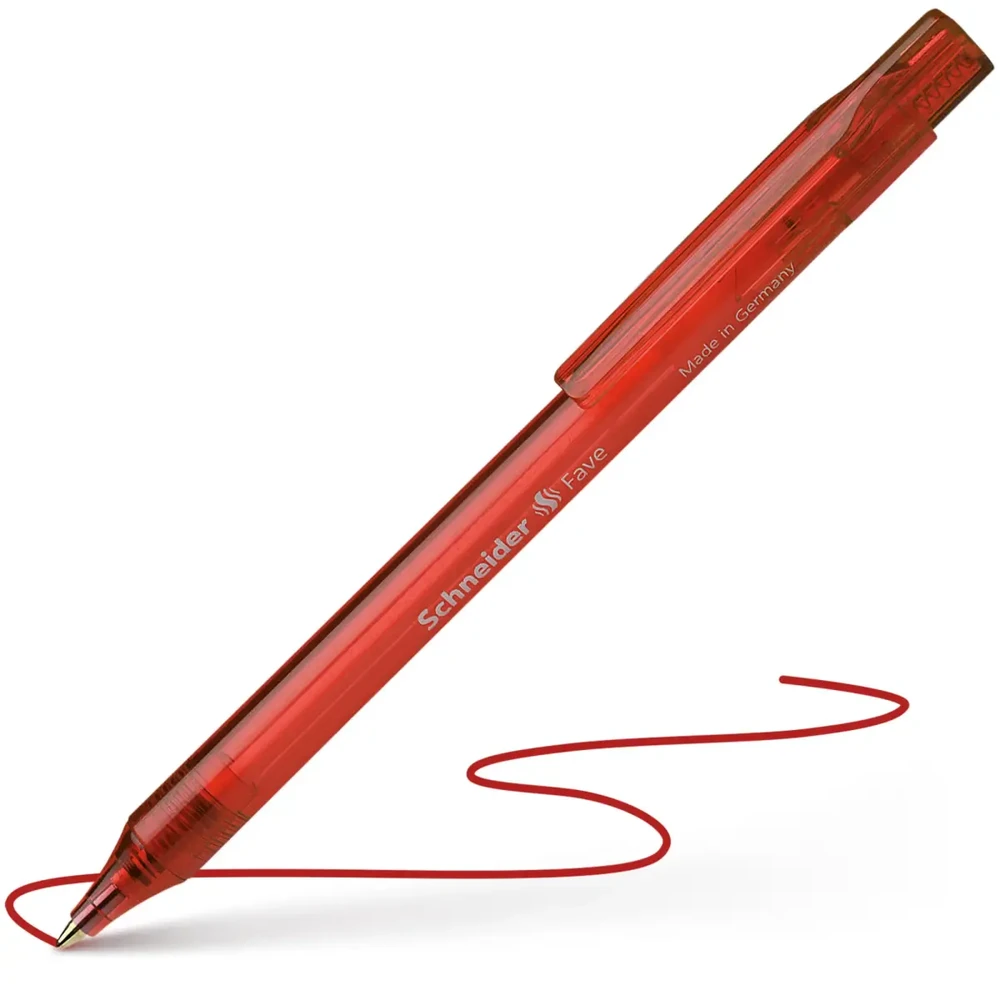 Schneider Tušinukas Fave 770 raudonas