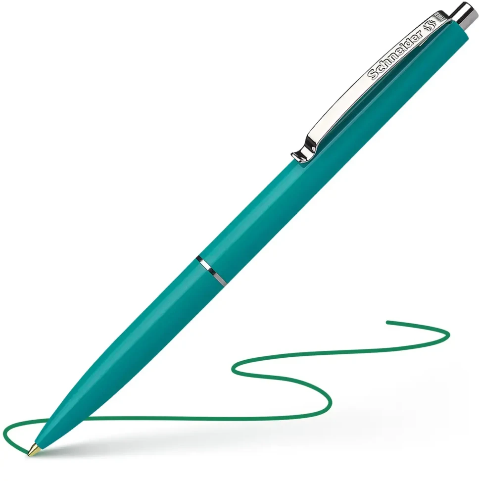 Automatinis tušinukas Schneider K15, 0,5mm, žalios spalvos