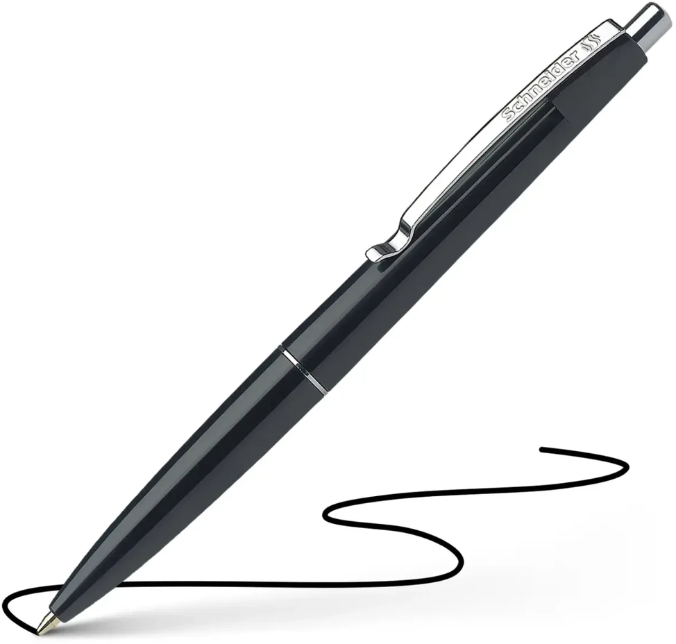 Ballpoint pen SCHNEIDER OFFICE juodas body, juodas ink