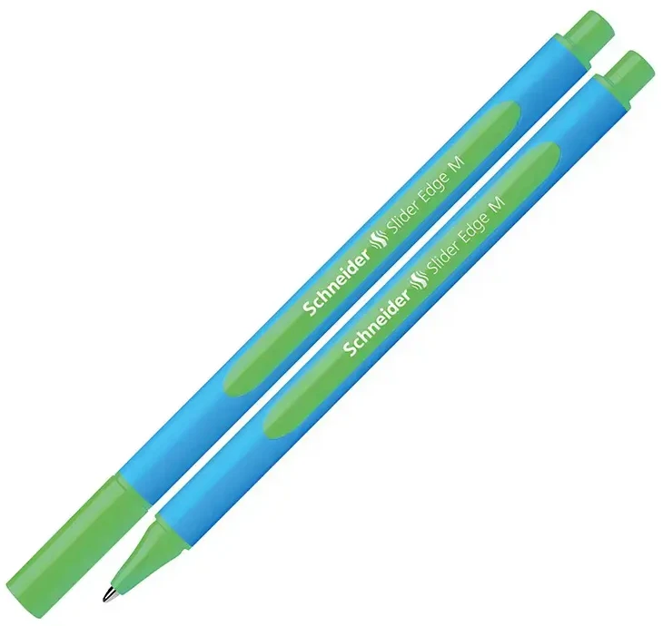 Tušinukas SCHNEIDER SLIDER EDGE, F 1,0 mm., žalia
