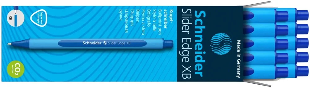Rašiklis Schneider SLIDER EDGE XB mėlynas