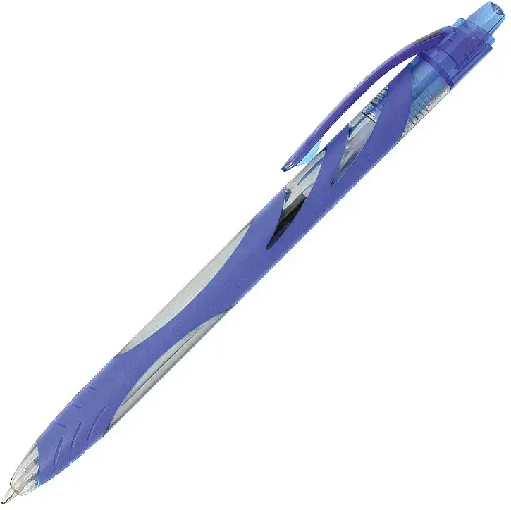 Automatinis tušinukas Zebra Ola, 1.0mm, mėlynos spalvos