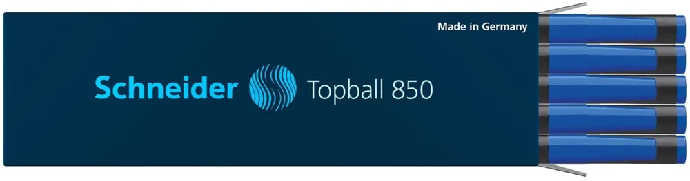 Šerdelė Schneider Topball 850, 0,5mm, mėlyna