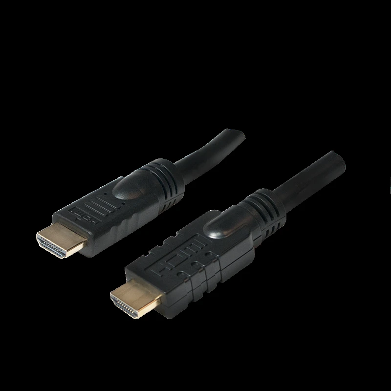 Logilink, CHA0020, 20m, Aktyvus, HDMI laidas, A tipo vyrelis, - HDMI tipo A vyriškas, juodas