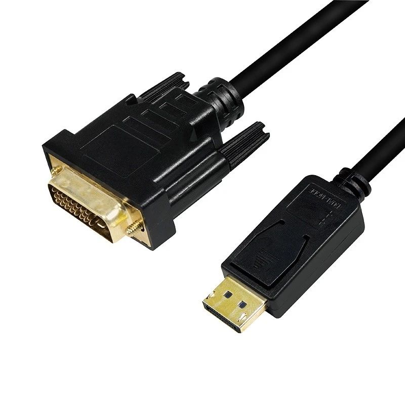 LOGILINK CV0130 LOGILINK - DisplayPort į DVI laidas, juodas, 1m