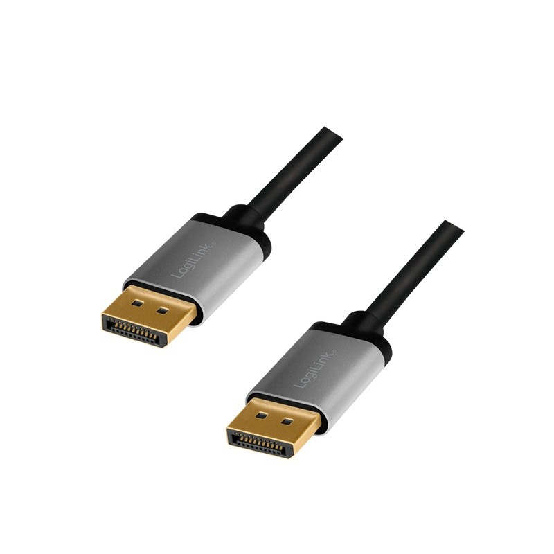 LogiLink DisplayPort 5.0m juoda-pilka