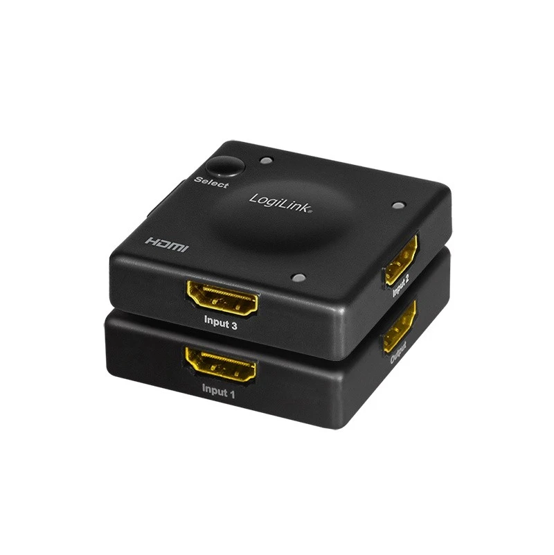 LogiLink Jungiklis 3x1 HDMI, 1080p 60hz