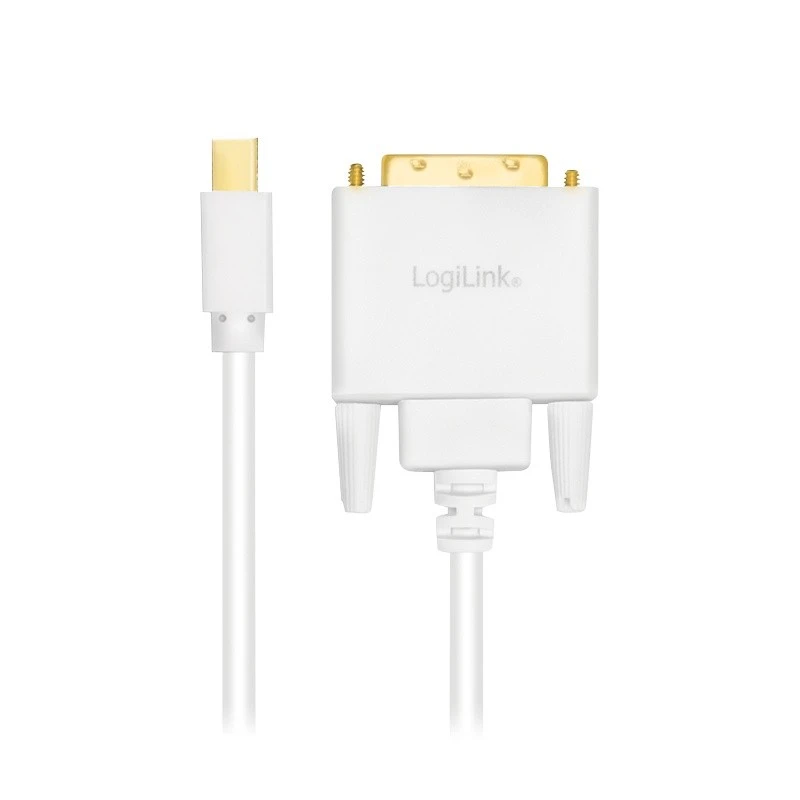 LOGILINK CV0138 LOGILINK - Mini DisplayPort prie DVI, baltas, 3m